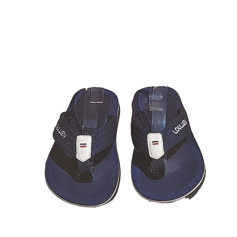 Louluen Flip Flops Mens 8.5 Womens 10 Flat Beach Summer Outdoor Athletic Sandals